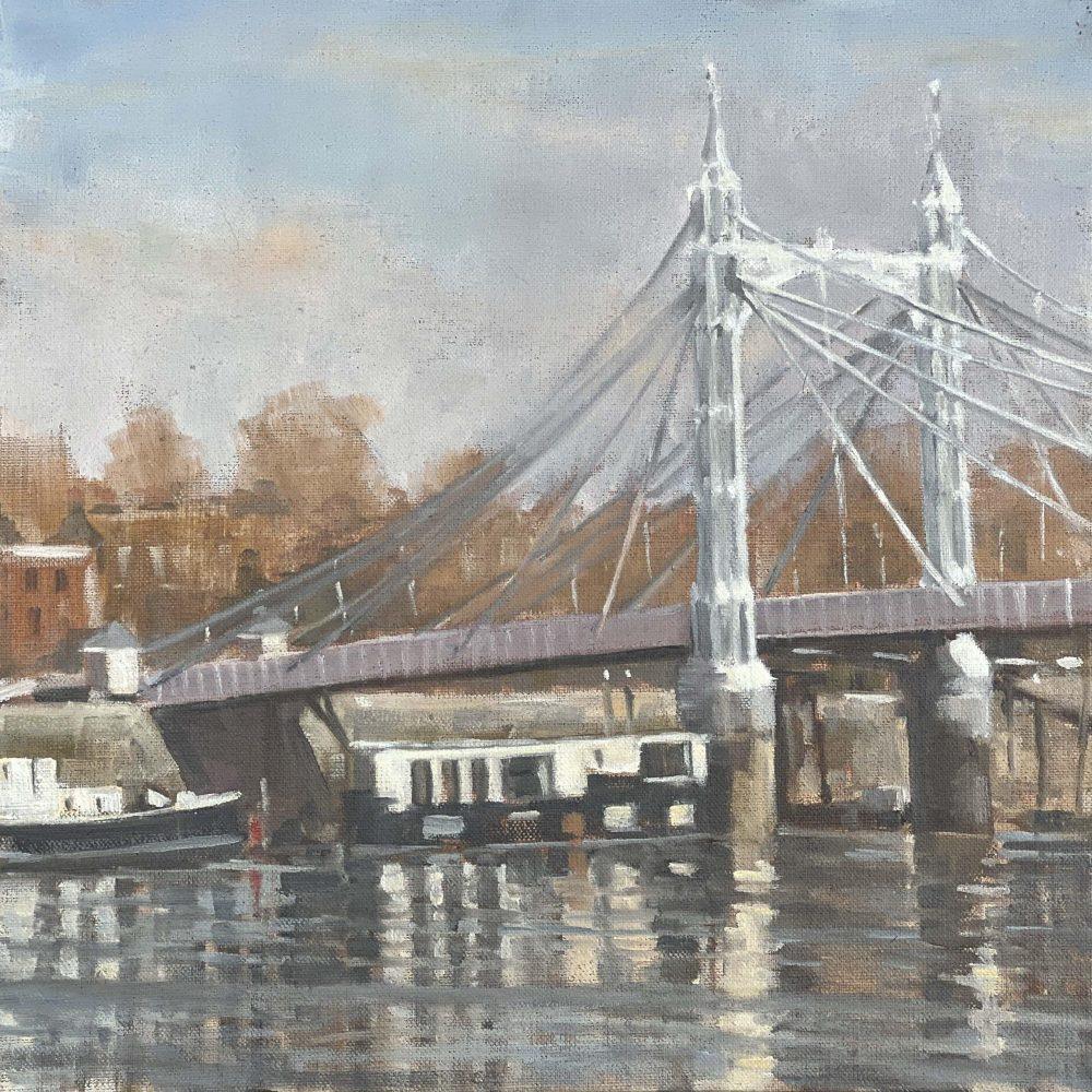 Albert Bridge winter