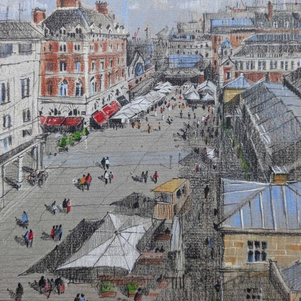 Covent Garden from the Royal Opera House roof terrace