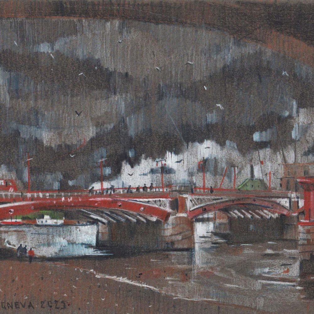 Under the bridge. Blackfriars