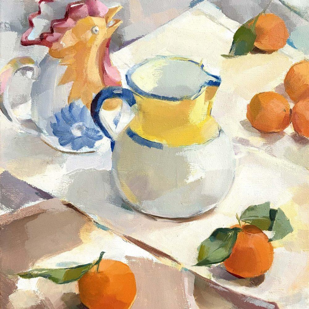 Spanish Pitchers and Oranges