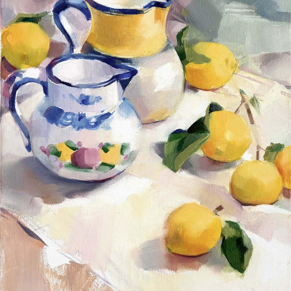 Spanish Pitchers and Lemons