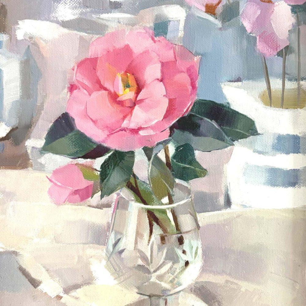 Camelia and the Brandy Glass